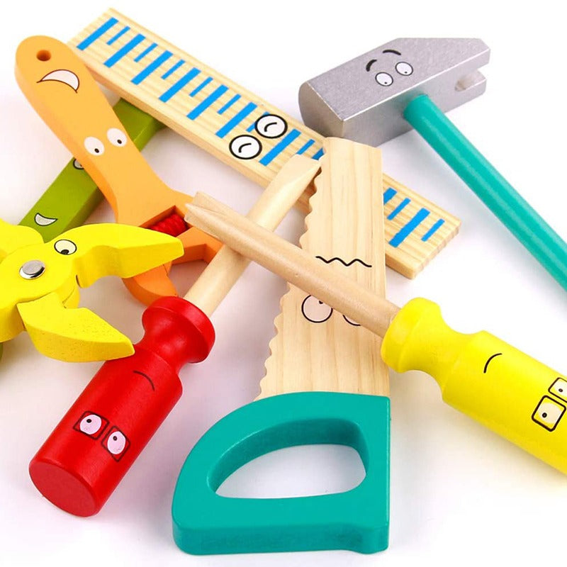 34-teiliges Werkzeugkoffer-Set für Kinder
