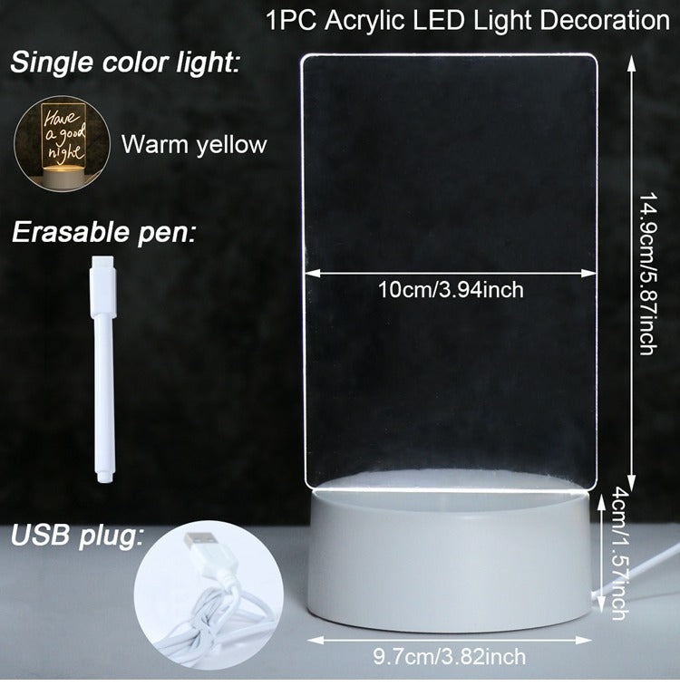 Wiederbeschreibbare LED-Leuchte - Luminus